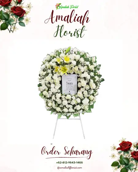 Krans Bunga Duka Baruga