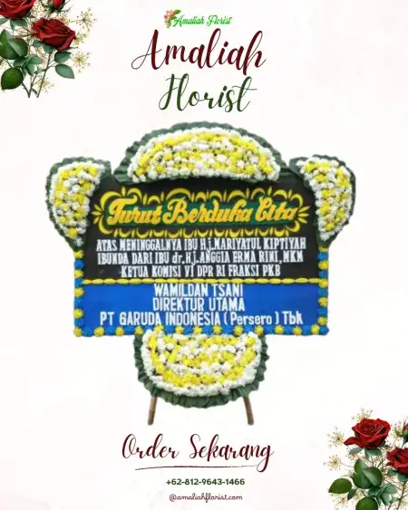 Papan Bunga Duka Baruga